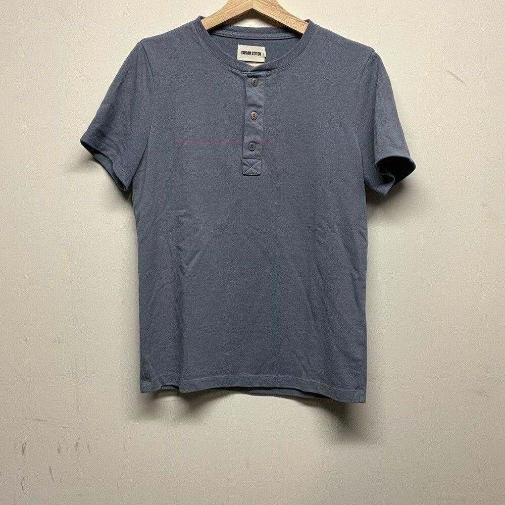 Taylor-stitch Men's Blue T-shirt